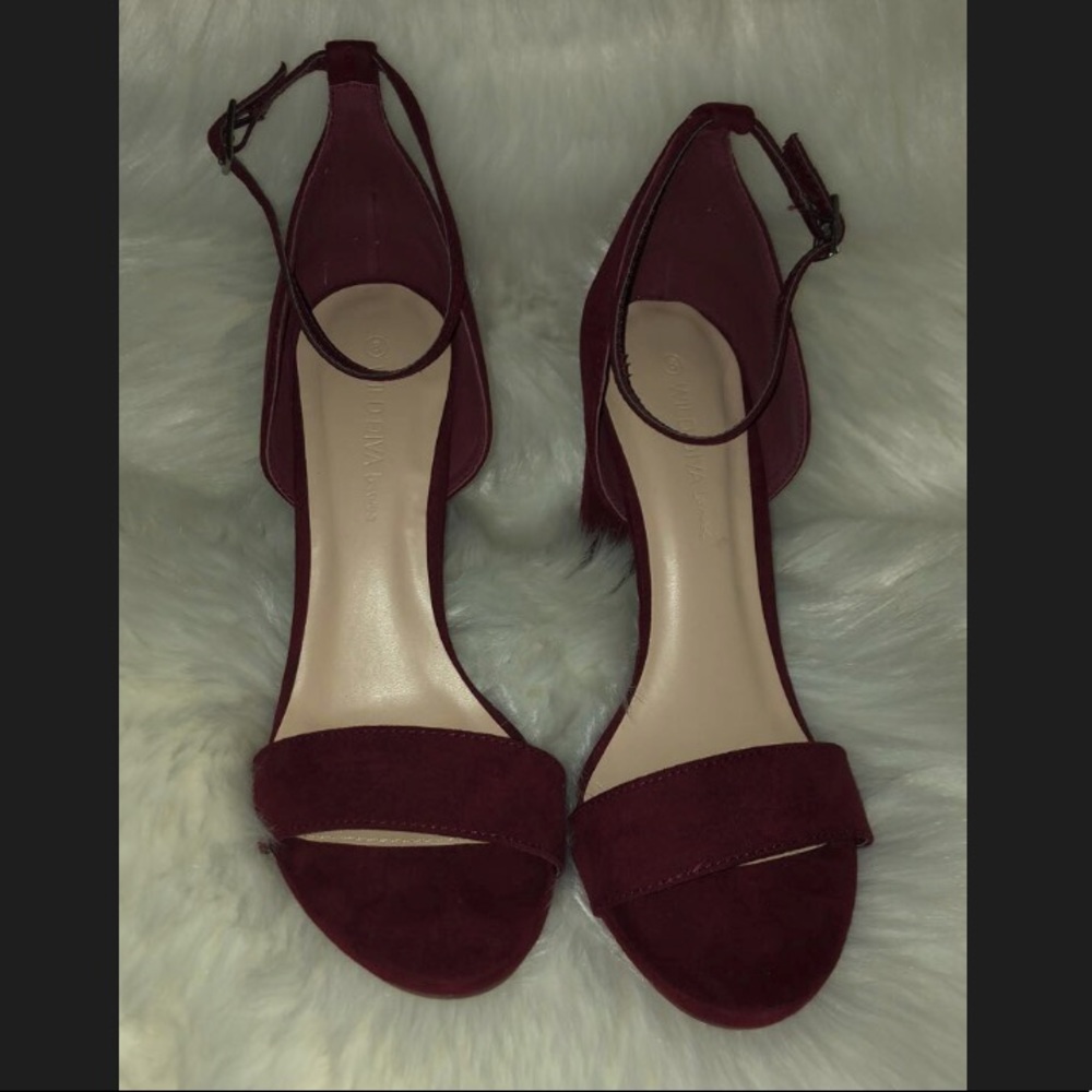 Windsor ankle strap heels